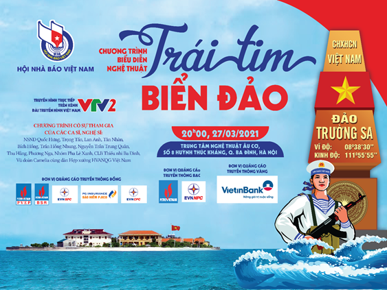 Chương trình “Trái tim biển đảo” – Vang mãi những khúc ca hùng tráng