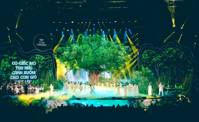 VTV True Concert 2021 Mãn nhãn với phần trình diễn âm thanh, ánh sáng