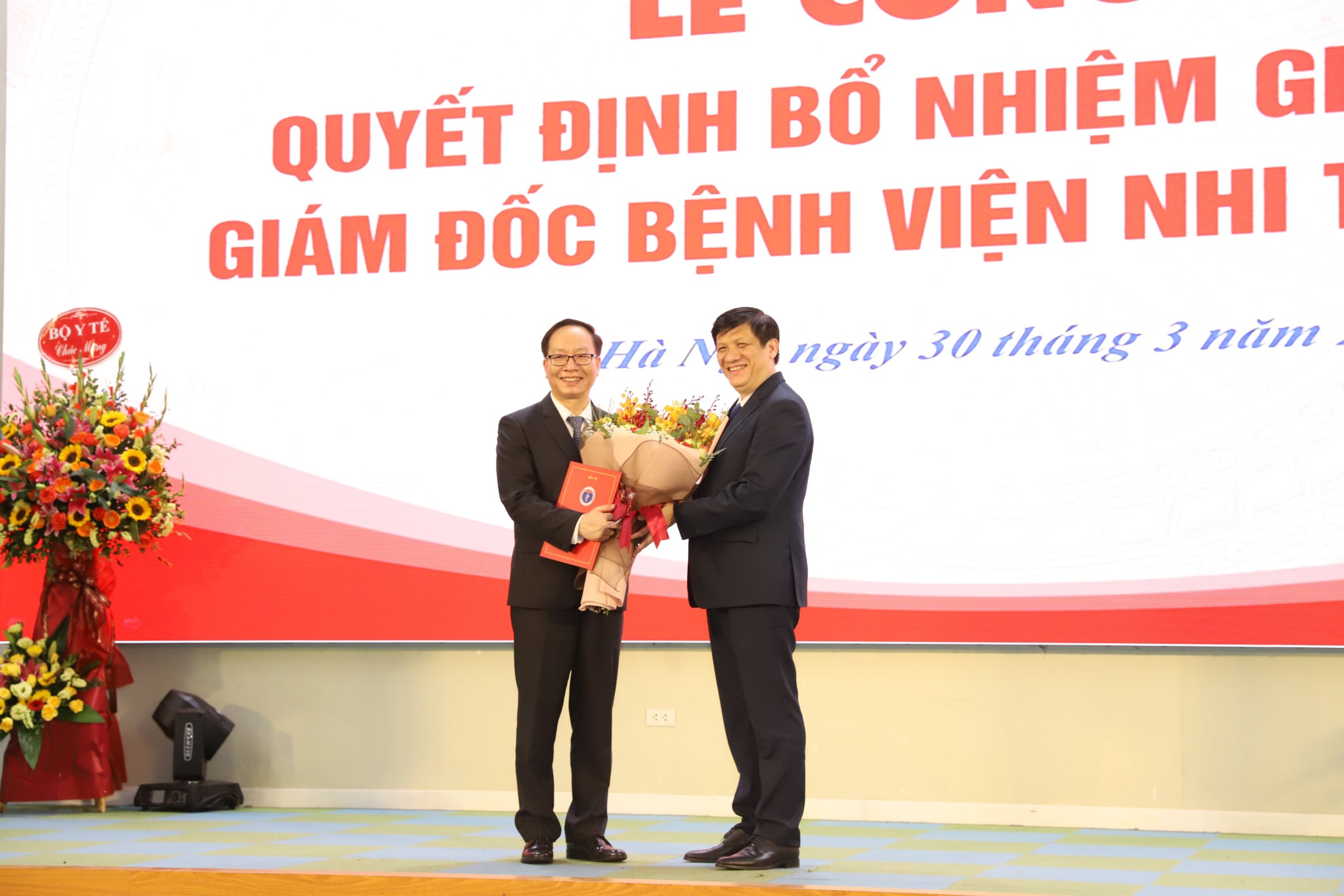 PGS TS TTND Trần Minh Điển giữ chức Giám đốc Bệnh viện Nhi Trung ương