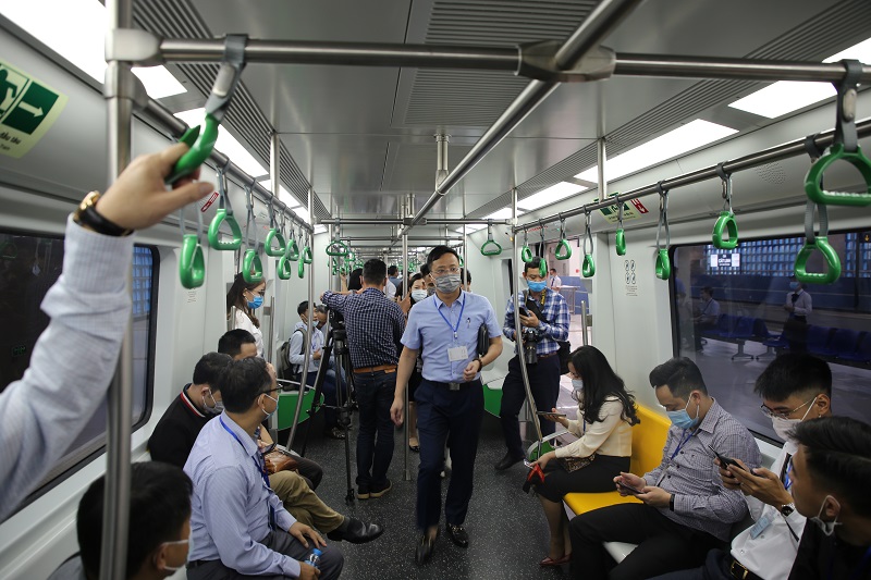 Tàu metro Cát Linh – Hà Đông thay đổi giờ hoạt động trong dịp Tết