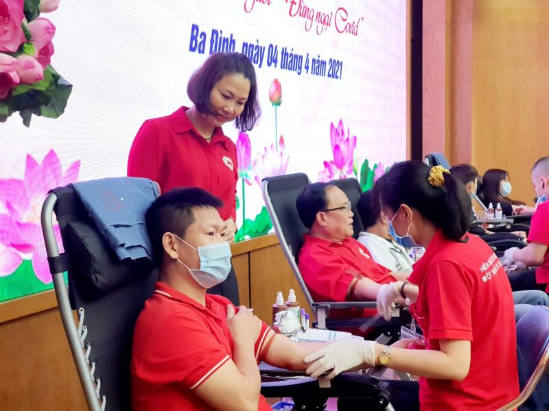 Hà Nội Ngày hội hiến máu tình nguyện thu về hơn 222 đơn vị máu