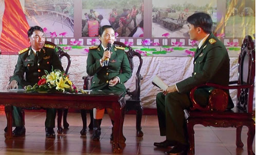 Sân khấu hóa “Ngày pháp luật” ở Lữ đoàn Công binh 270