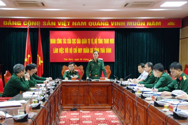 Thái Bình Nhiều chuyển biến tích cực trong hoạt động Dân quân tự vệ