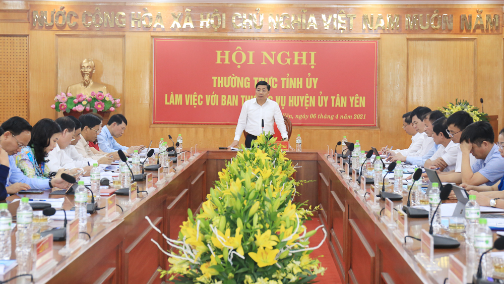 Cơ hội để Tân Yên phát triển bứt phá