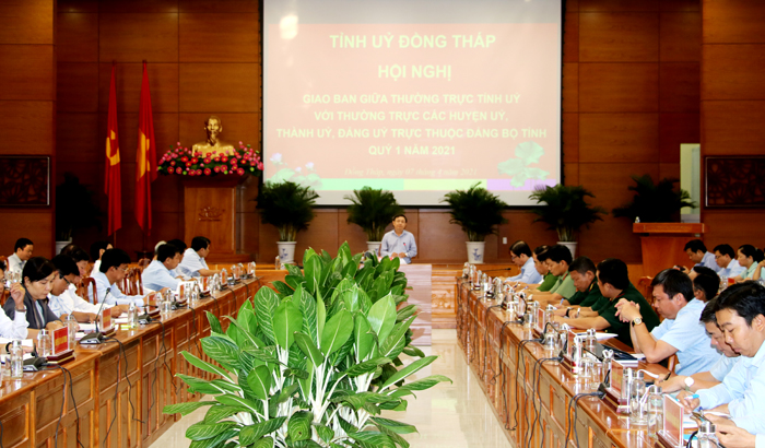 Đồng Tháp Tập trung triển khai thực hiện chương trình hành động năm 2021