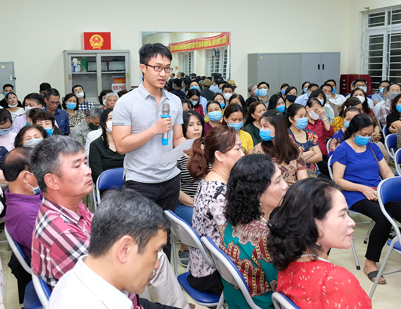100 cử tri nơi cư trú nhất trí giới thiệu Bộ trưởng Bộ Y tế Nguyễn Thanh Long ứng cử Đại biểu Quốc hội khoá XV