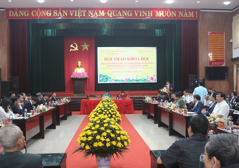 Đồng chí Nguyễn Hữu Tiến - Người con ưu tú của quê hương Hà Nam