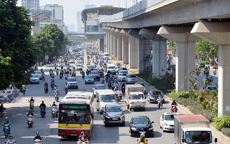 59 tuyến buýt kết nối dọc tuyến đường sắt Cát Linh – Hà Đông