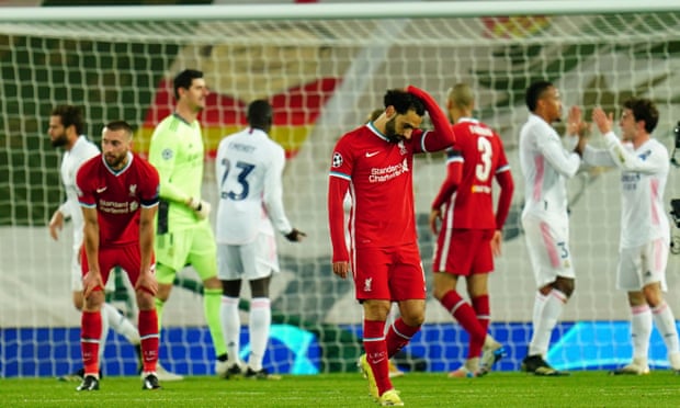 Liverpool rời cuộc chơi Champions League