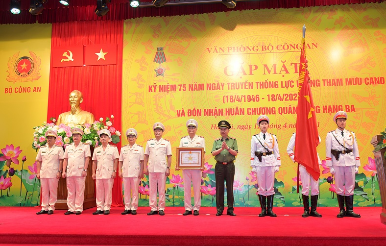 Lực lượng Tham mưu Công an nhân dân phát huy truyền thống 75 năm