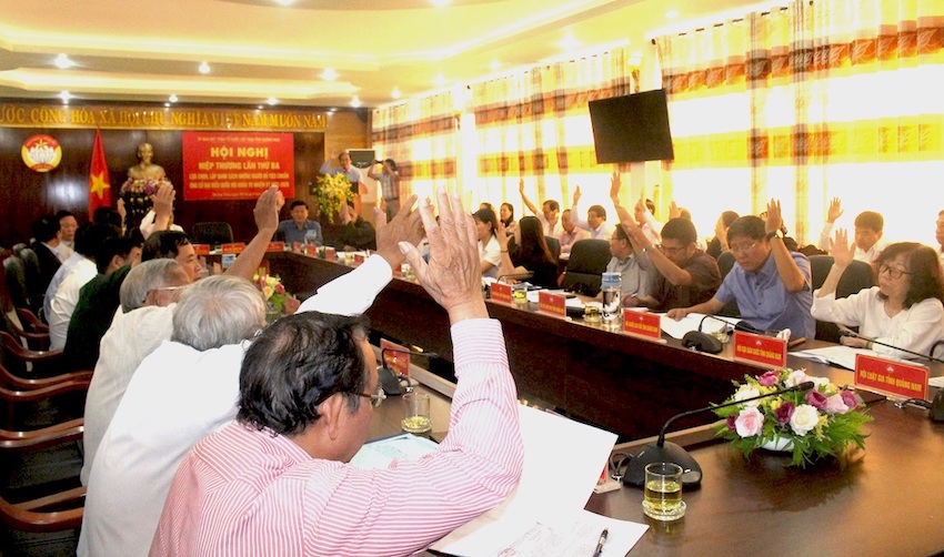 Quảng Nam Thông qua danh sách 10 ứng cử viên đại biểu Quốc hội khóa XV