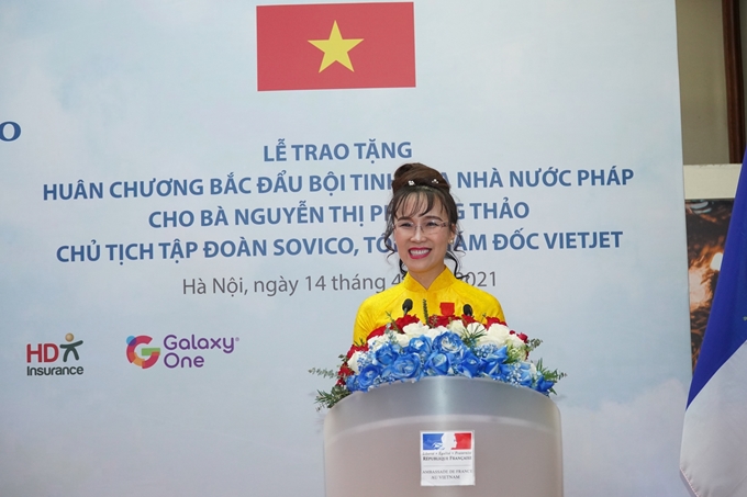 Bà Nguyễn Thị Phương Thảo cam kết nỗ lực không mệt mỏi để mang lại những giá trị mới