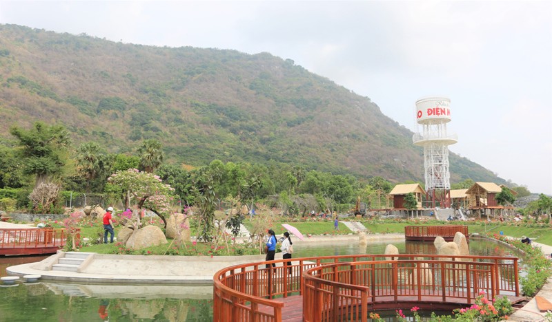 Khu du lịch điện mặt trời An Hảo góp phần nâng cao đời sống người dân