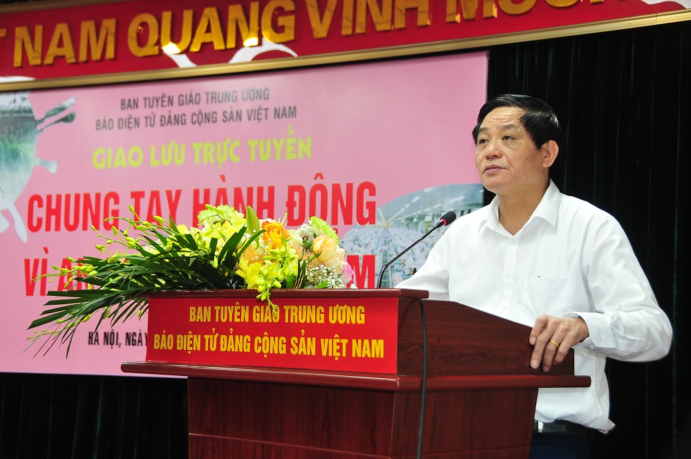 Giao lưu trực tuyến Chung tay hành động vì an toàn thực phẩm