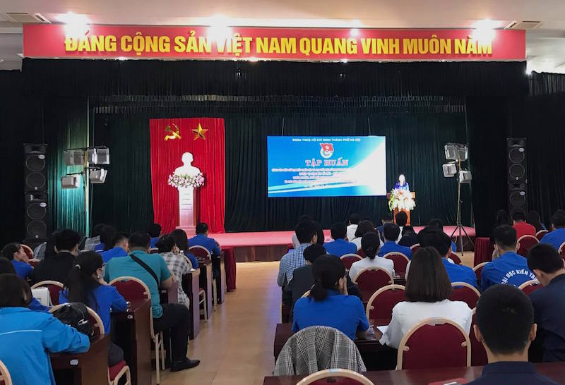 Hà Nội Tập huấn công tác bầu cử cho cán bộ đoàn