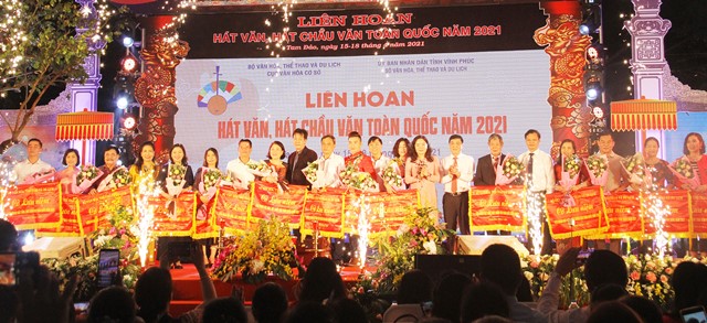 Quảng Ninh đoạt giải Xuất sắc tại Liên hoan hát văn, chầu văn toàn quốc