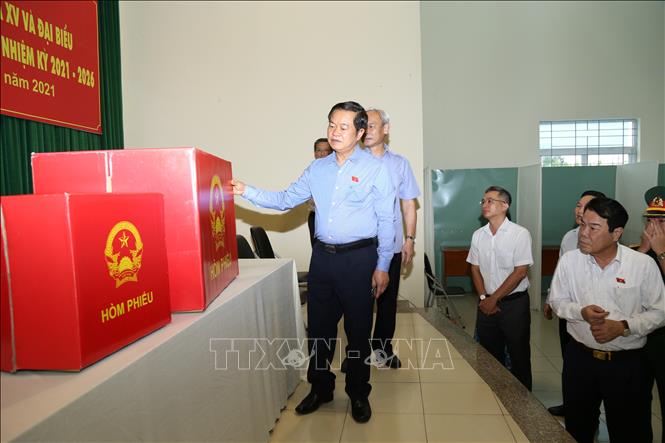 Kiểm tra, giám sát công tác bầu cử tại Đồng Nai