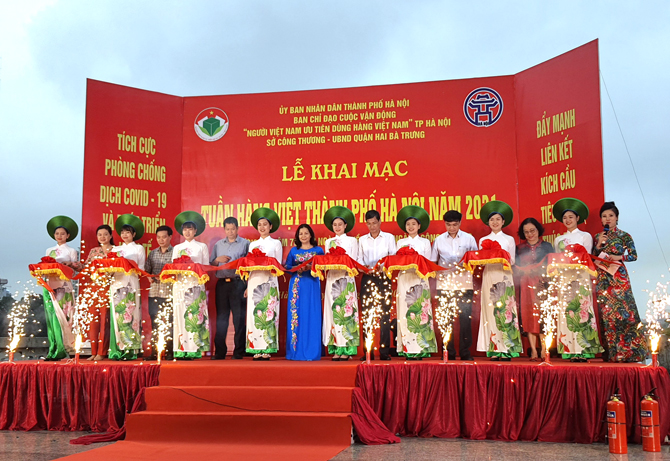 Khai mạc Tuần hàng Việt thành phố Hà Nội năm 2021