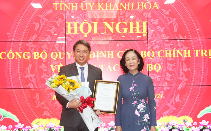 Đồng chí Nguyễn Hải Ninh được điều động giữ chức vụ Bí thư Tỉnh ủy Khánh Hòa