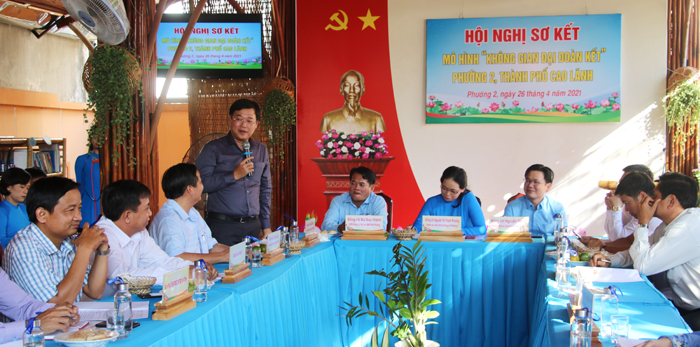 Đồng Tháp nâng cao chất lượng mô hình Không gian Đại đoàn kết