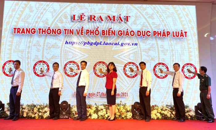 Lào Cai Đẩy mạnh phổ biến giáo dục pháp luật trên mạng internet