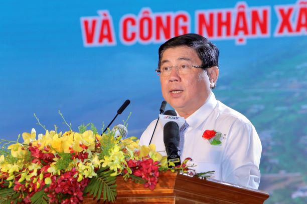 Công bố quyết định của Thủ tướng công nhận huyện Cần Giờ đạt chuẩn nông thôn mới