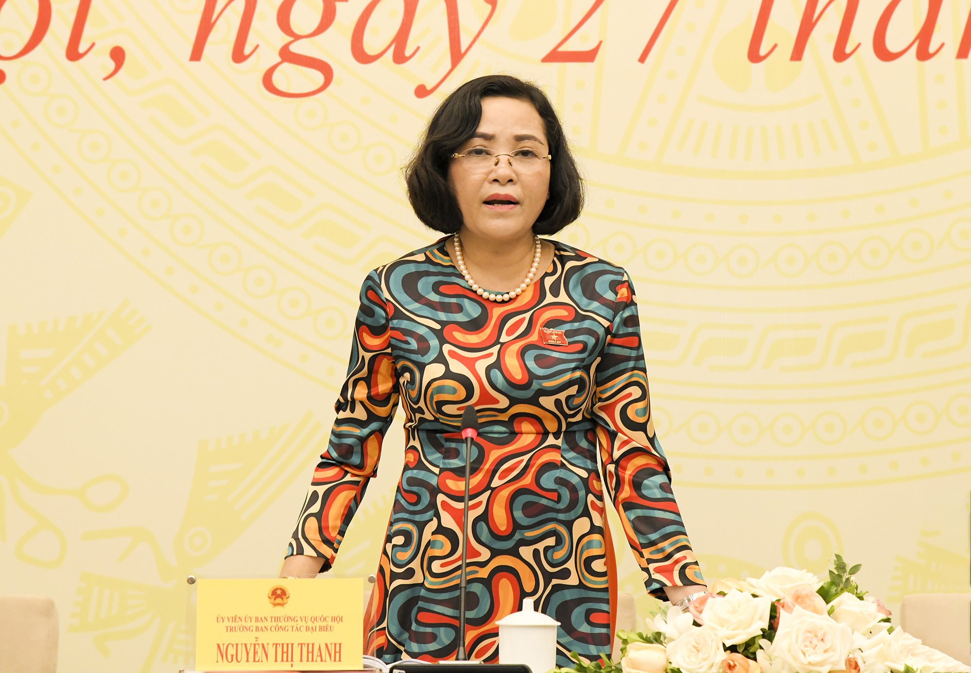 Trưởng ban Công tác đại biểu trả lời về ứng cử viên đại biểu Quốc hội Nguyễn Quang Tuấn