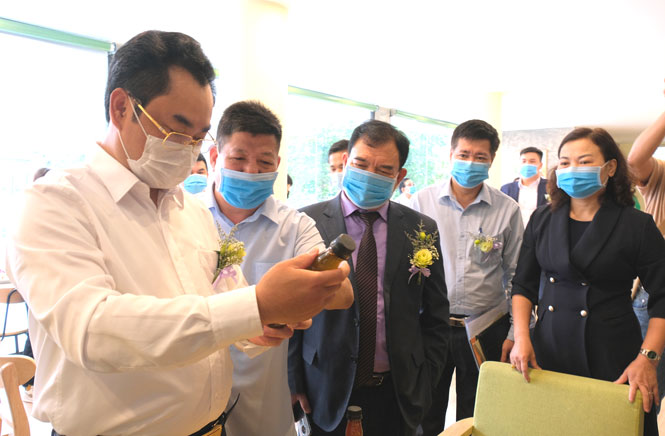 Thái Nguyên công nhận thương hiệu sản phẩm trà lên men VKombucha