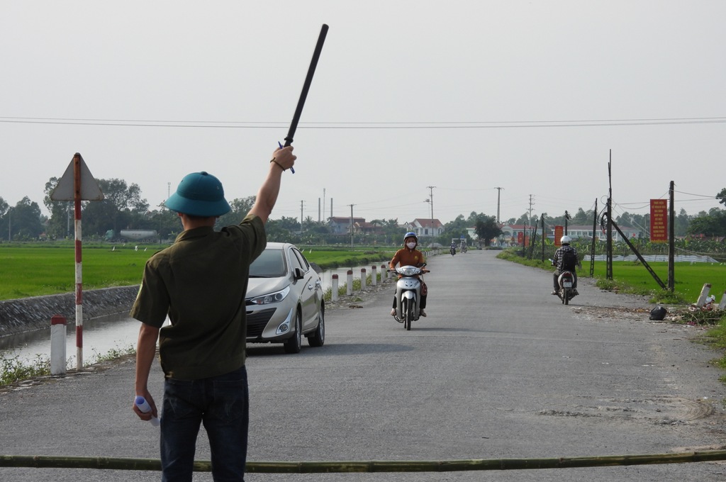 Hà Nam Kiểm soát nghiêm ngặt khu vực phong tỏa