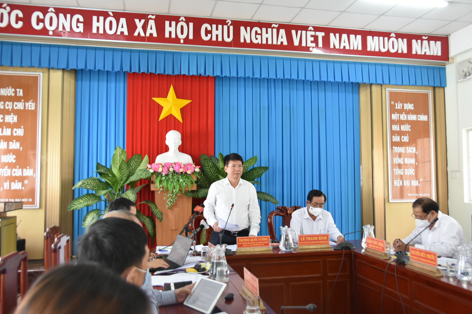 Hậu Giang, Trà Vinh, Bến Tre Cần giữ vững thành quả phòng, chống dịch