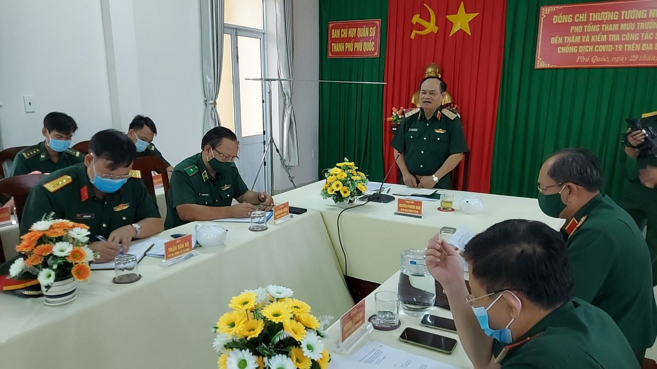 Phú Quốc tiếp tục kiểm soát chặt chẽ địa bàn, làm tốt công tác tuyên truyền về phòng, chống dịch COVID - 19