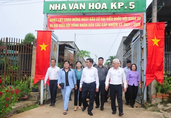 Bình Phước chú trọng công tác tuyên truyền về bầu cử
