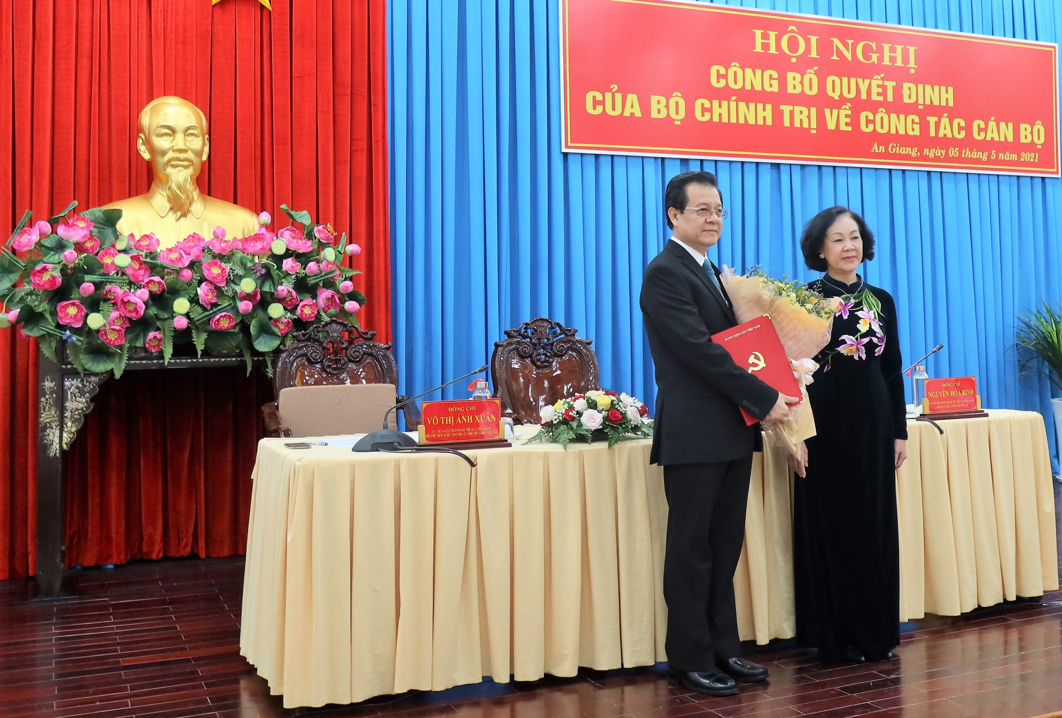 Đồng chí Lê Hồng Quang giữ chức Bí thư Tỉnh ủy An Giang