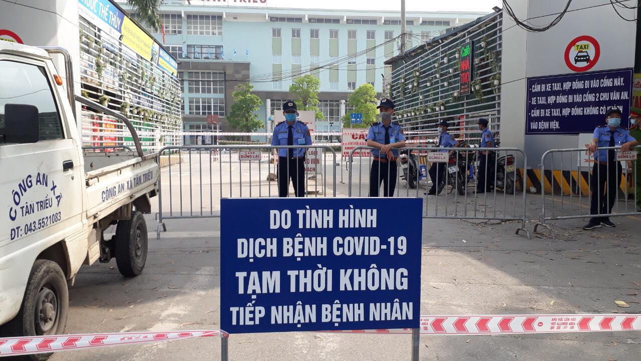 Tạm thời phong tỏa Bệnh viện K sau khi phát hiện 10 ca COVID-19