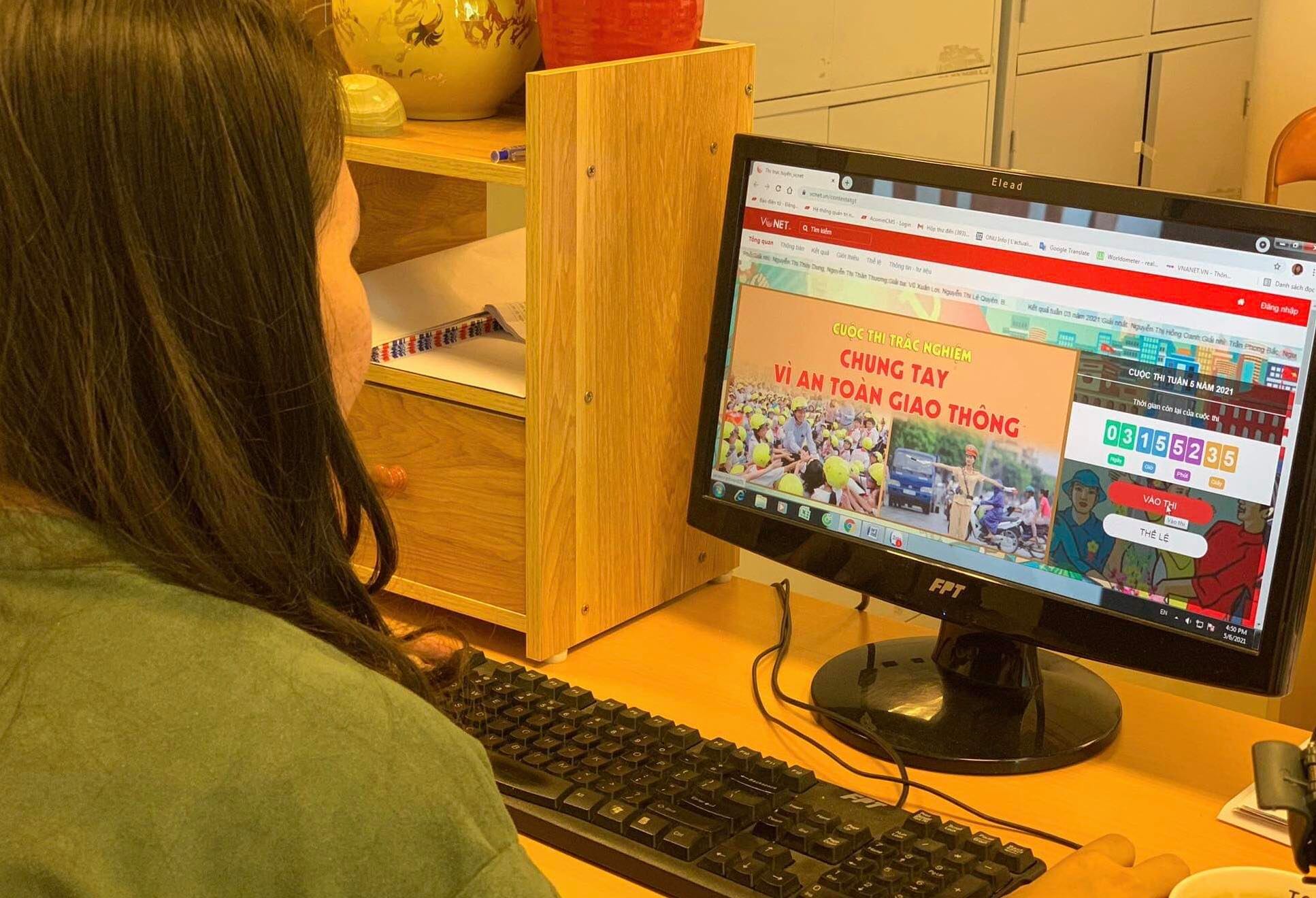 Gần 8,5 vạn lượt thi trắc nghiệm Chung tay vì an toàn giao thông tuần 5