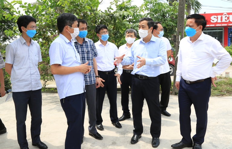 Thái Bình cấp bách thực hiện các biện pháp phòng, chống dịch COVID-19