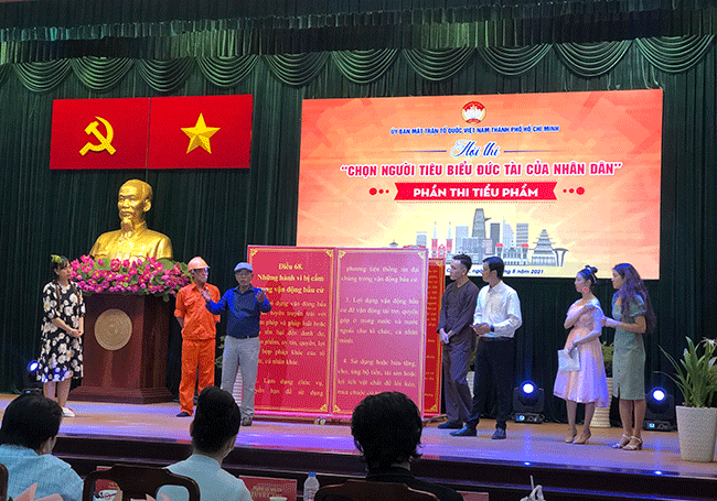 Chọn người tiêu biểu đức, tài của Nhân dân