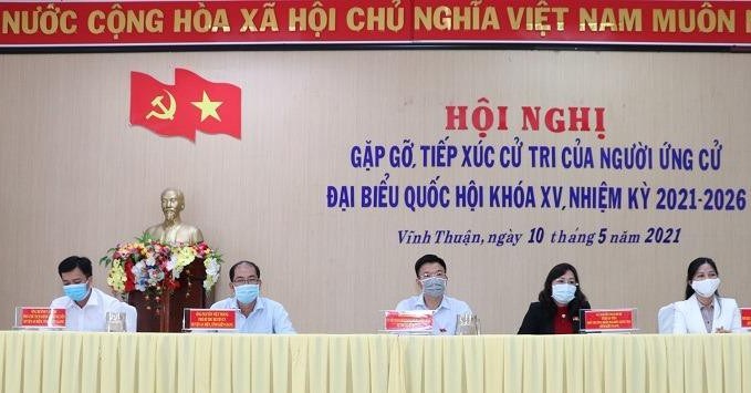 Bộ trưởng Bộ Tư pháp tiếp xúc cử tri tại Kiên Giang