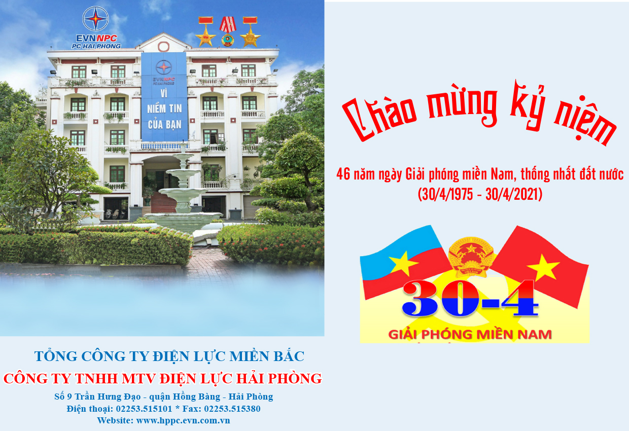 Chào mừng kỷ niệm 46 năm Ngày Giải phóng miền Nam 30 4 1975 - 30 4 2021