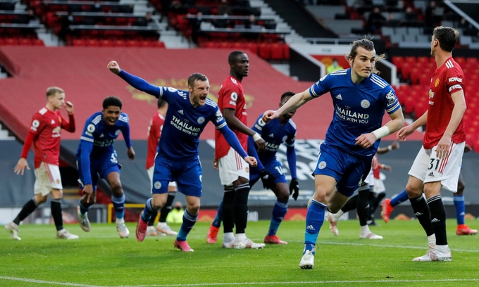 Leicester giúp Man City vô địch trước 3 vòng