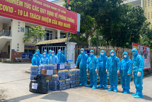 Tuổi trẻ Thủ đô hỗ trợ lực lượng phòng, chống dịch