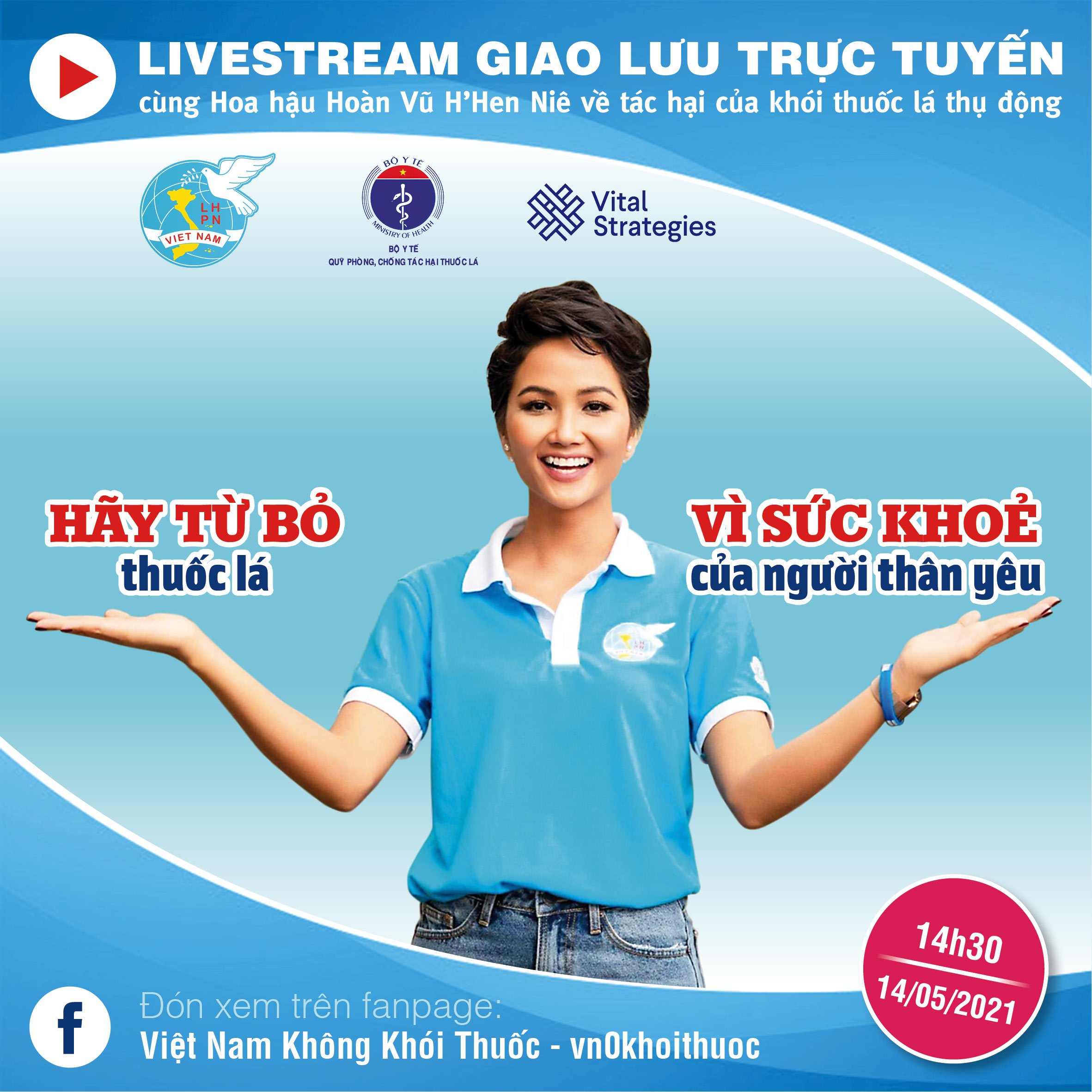 “Hãy từ bỏ thuốc lá vì sức khỏe của người thân yêu”