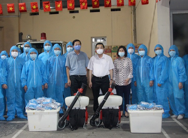 Hà Nội xuất quân Đội đặc nhiệm lên đường hỗ trợ Bắc Giang chống dịch