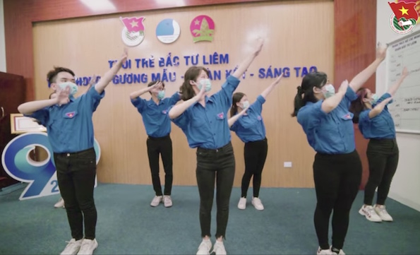 Những sáng tạo trong tuyên truyền bầu cử kết hợp phòng chống dịch của tuổi trẻ Thủ đô