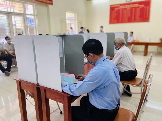 Quảng Ninh Diễn tập bầu cử ĐBQH và HĐND các cấp