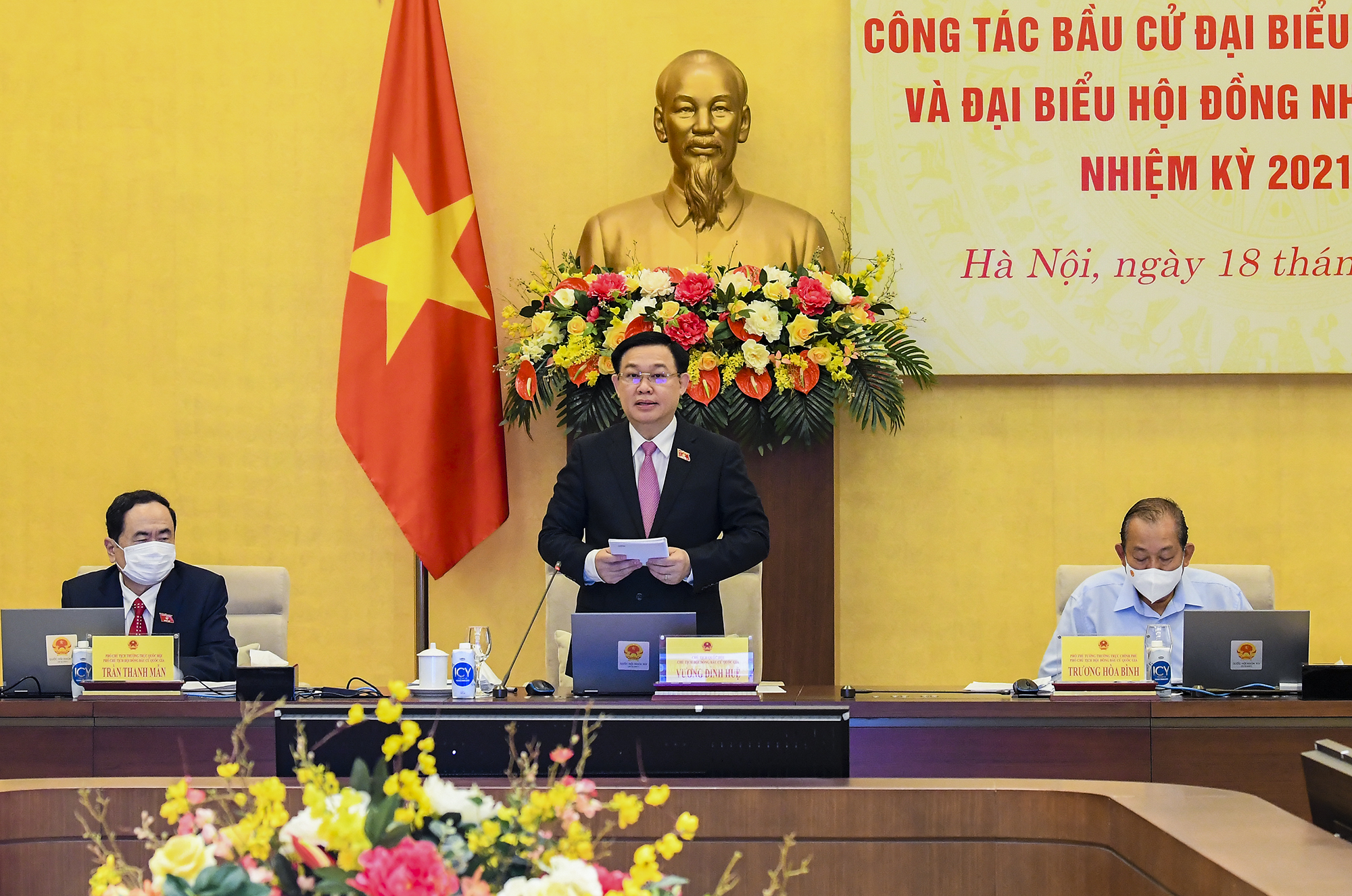 Kết luận của Chủ tịch Quốc hội, Chủ tịch Hội đồng Bầu cử Quốc gia tại Hội nghị toàn quốc công tác bầu cử