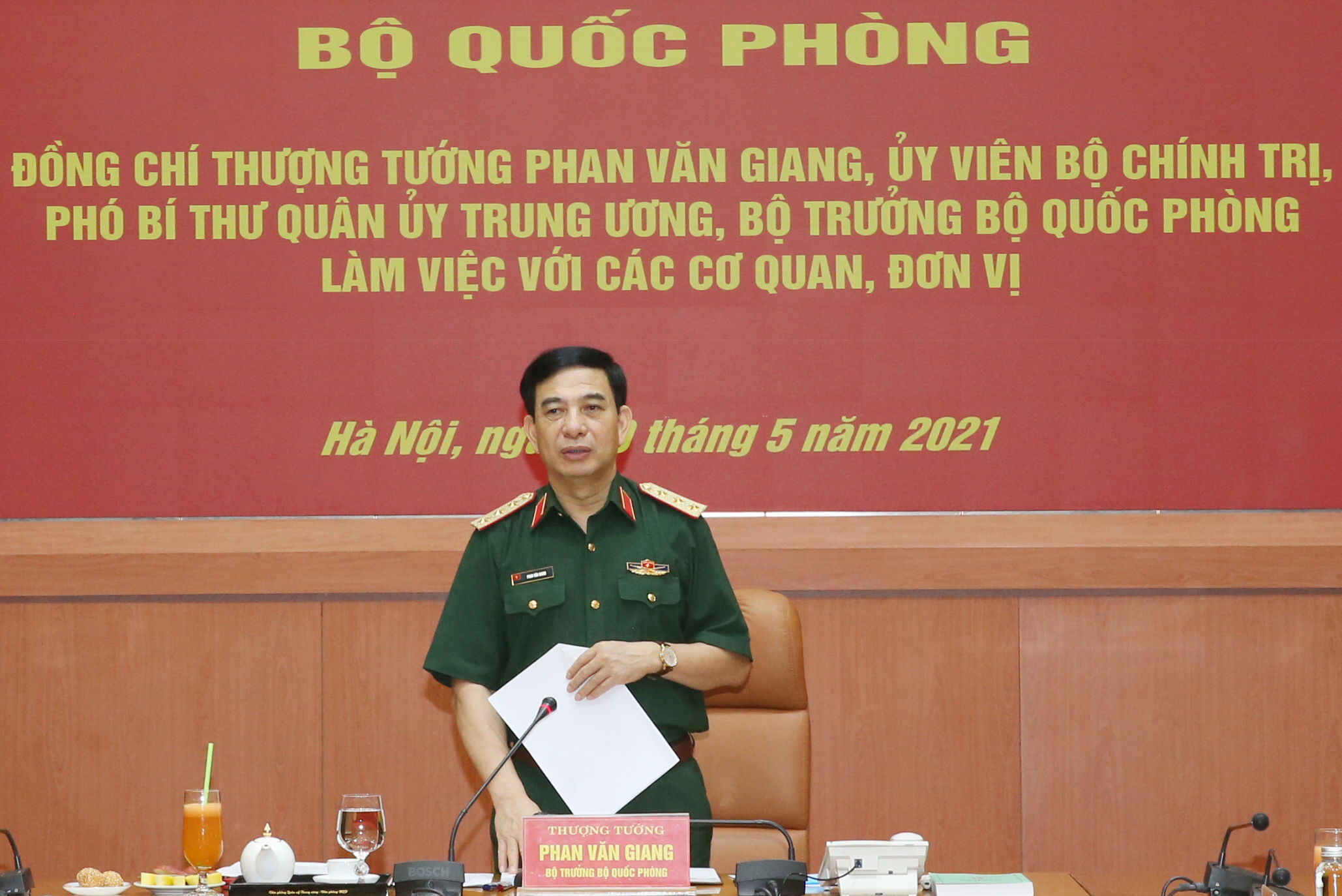Quân đội sẵn sàng bảo vệ an toàn cho bầu cử