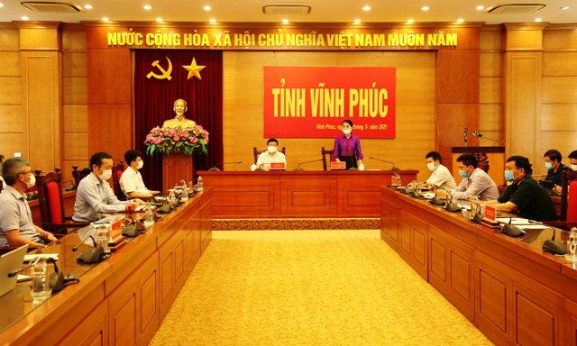 Vĩnh Phúc Triển khai biện pháp cấp thiết phòng, chống dịch tại các khu, cụm công nghiệp của tỉnh