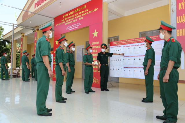 Trường Sĩ quan Lục quân 1 Tạo điều kiện tốt nhất để học viên, chiến sĩ thực hiện tốt quyền công dân