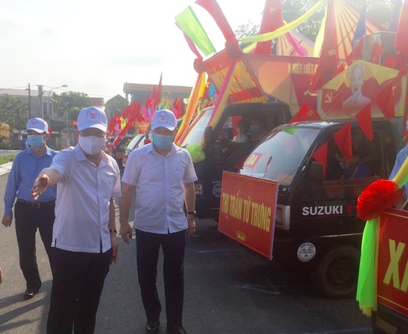 Vĩnh Phúc Ra quân thực hiện cao điểm tuyên truyền về bầu cử